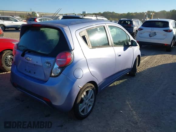 2015 Chevrolet Spark LT with VIN KL8CD6S90FC784051, listed as a IAAI auction lot 43434002 with 147,879 mi miles and . Bid and sale history available at DreamBid. Image 4.