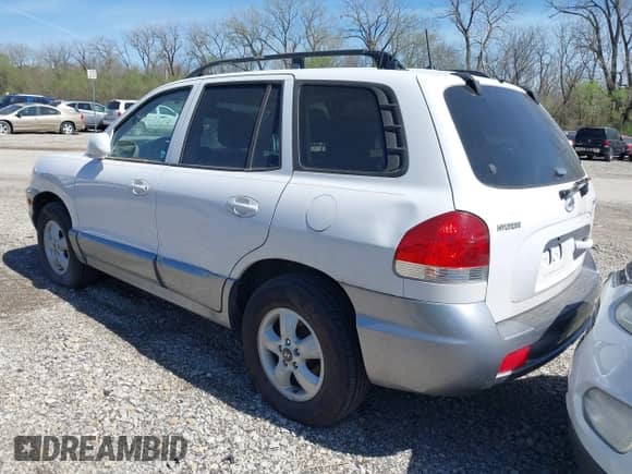 2005 Hyundai Santa Fe GLS with VIN KM8SC13D95U888747, listed as a IAAI auction lot 38833174 with 154,111 mi miles and . Bid and sale history available at DreamBid. Image 3.