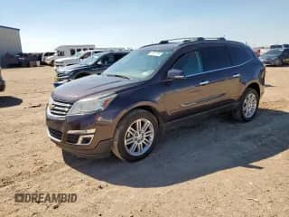 2015 Chevrolet Traverse LT with VIN 1GNKRGKD7FJ367219, listed as a Copart auction lot 70207765 with 110,900 mi miles and Salvage title. Bid and sale history available at DreamBid. Image 1.