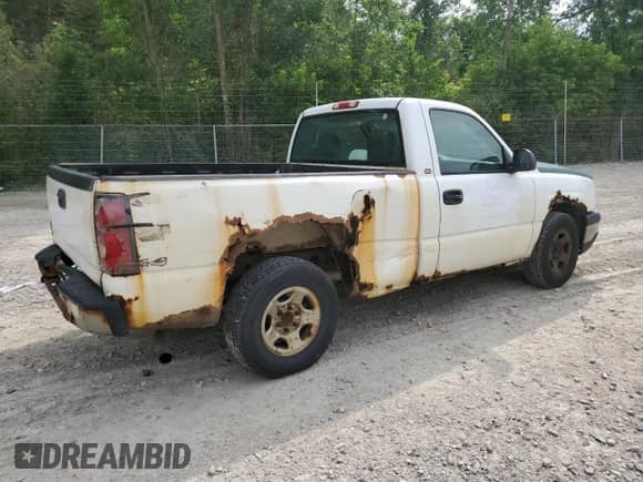 2004 Chevrolet Silverado 1500 Work Truck with VIN 1GCEC14V34Z163591, listed as a Copart auction lot 63927465 with 312,022 mi miles and Clean title. Bid and sale history available at DreamBid. Image 3.