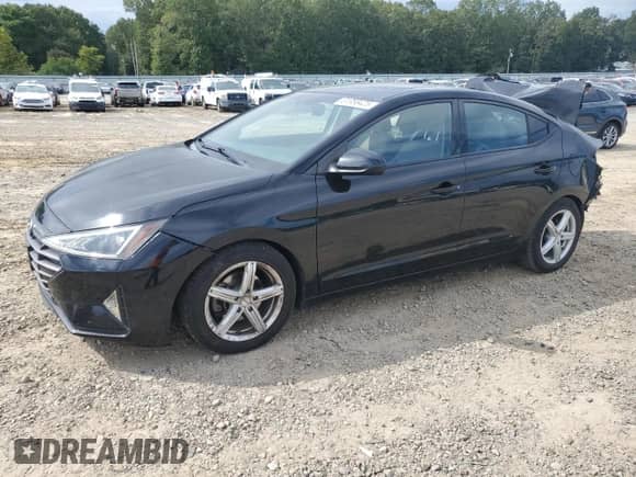 2019 Hyundai Elantra SEL с VIN 5NPD84LF1KH432815, выставлен на аукционе Copart как лот 81958425 с пробегом 66 511 миль миль и Списание • Salvage title. История ставок и продаж доступна на DreamBid. Изображение 1.