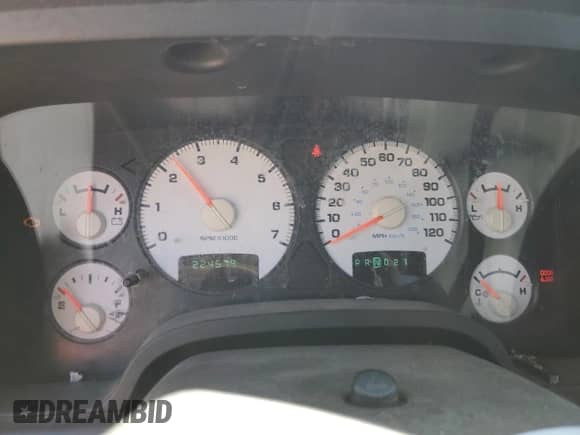 2005 Dodge 1500 ST with VIN 1D7HA18N45S174189, listed as a Copart auction lot 82349395 with 224,579 mi miles and Clean title. Bid and sale history available at DreamBid. Image 9.