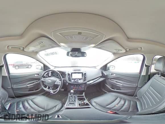 2017 Ford Escape Titanium с VIN 1FMCU0JD9HUD04723, выставлен на аукционе Copart как лот 87801365 с пробегом 126 452 миль миль и Списание • Salvage title. История ставок и продаж доступна на DreamBid. Изображение 13.