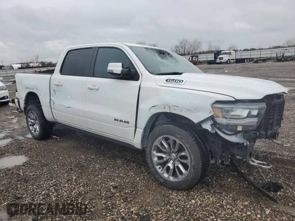 2024 Ram 1500 Laramie с VIN 1C6RREJTXRN122648, выставлен на аукционе Copart как лот 44532315 с пробегом 12 096 миль миль и Списание • Salvage title. История ставок и продаж доступна на DreamBid. Изображение 4.