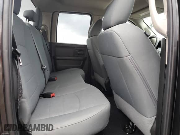 2019 Ram 1500 Express with VIN 1C6RR7FG6KS517389, listed as a Copart auction lot 81763315 with 124,700 mi miles and Salvage title. Bid and sale history available at DreamBid. Image 10.