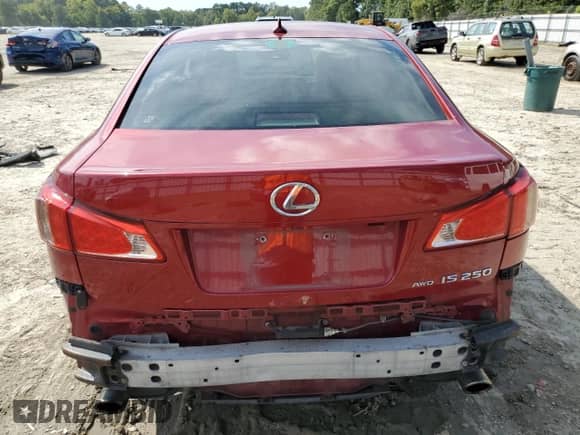 2013 Lexus IS 250 z VIN JTHCF5C26D5063312, wystawiony jako Copart lot #71715465 z przebiegiem 154 648 mil mil oraz Czysty tytuł • Clean title. Historia ofert i sprzedaży dostępna na DreamBid. Obrazek 6.