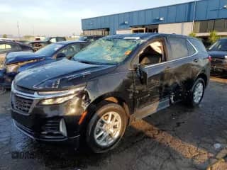 2023 Chevrolet Equinox LT с VIN 3GNAXKEG8PL177711, выставлен на аукционе Copart как лот 63223485 с пробегом 38 494 миль миль и На запчасти • Non repairable. История ставок и продаж доступна на DreamBid. Изображение 1.