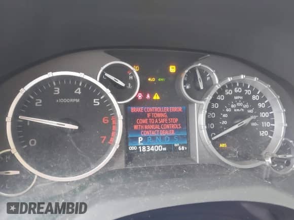 2016 Toyota Tundra SR5 with VIN 5TFDW5F17GX574061, listed as a IAAI auction lot 43099266 with 183,400 mi miles and . Bid and sale history available at DreamBid. Image 7.