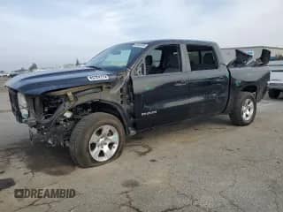 2020 Ram 1500 Big Horn with VIN 1C6RREFG1LN333692, listed as a Copart auction lot 84649694 with 67,046 mi miles and Salvage title. Bid and sale history available at DreamBid. Image 1.