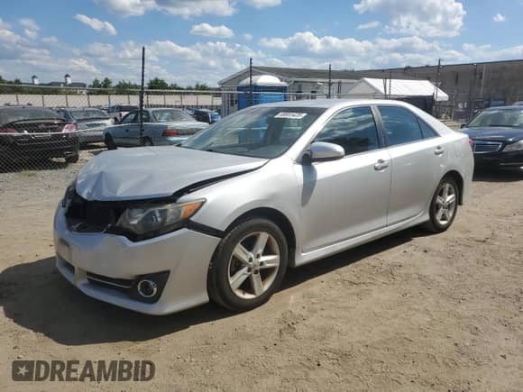 2012 Toyota Camry SE with VIN 4T1BF1FK7CU174145, listed as a Copart auction lot 69855425 with 161,552 mi miles and Salvage title. Bid and sale history available at DreamBid. Image 1.