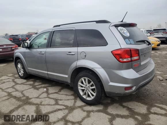 2016 Dodge Journey SXT with VIN 3C4PDCBG3GT214637, listed as a Copart auction lot 43127935 with 114,041 mi miles and Salvage title. Bid and sale history available at DreamBid. Image 2.