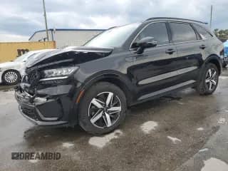 2021 Kia Sorento S with VIN 5XYRL4LC4MG009814, listed as a Copart auction lot 70547155 with 122,442 mi miles and Salvage title. Bid and sale history available at DreamBid. Image 1.