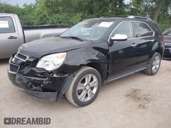 2013 Chevrolet Equinox LTZ z VIN 2GNFLFE35D6208421, wystawiony jako IAAI lot #42695128 z przebiegiem 117 250 mil mil oraz . Historia ofert i sprzedaży dostępna na DreamBid. Obrazek 2.