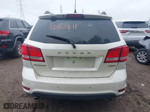 2012 Dodge Journey Crew with VIN 3C4PDCDG3CT342092, listed as a IAAI auction lot 42883811 with 153,298 mi miles and . Bid and sale history available at DreamBid. Image 17.