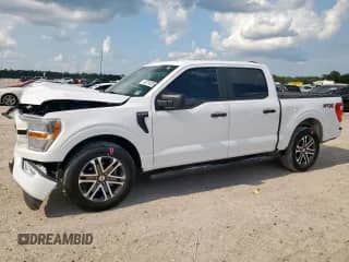 2022 Ford F-150 XL z VIN 1FTEW1C52NKF21783, wystawiony jako Copart lot #68214525 z przebiegiem 34 231 mil mil oraz Szkoda całkowita • Salvage title. Historia ofert i sprzedaży dostępna na DreamBid. Obrazek 1.