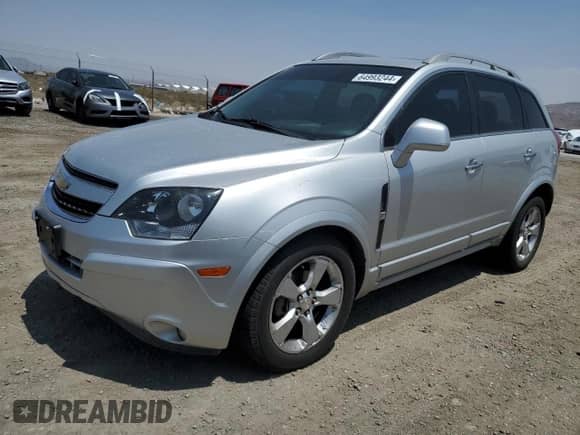 2015 Chevrolet Captiva Sport LT with VIN 3GNAL3EK4FS502431, listed as a Copart auction lot 64993244 with 107,048 mi miles and Salvage title. Bid and sale history available at DreamBid. Image 1.