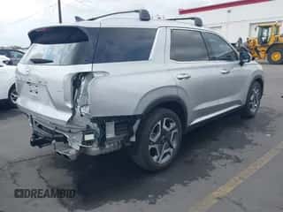 2024 Hyundai Palisade SEL с VIN KM8R4DGE6RU737001, выставлен на аукционе IAAI как лот 43095820 с пробегом 8 980 миль миль и . История ставок и продаж доступна на DreamBid. Изображение 4.