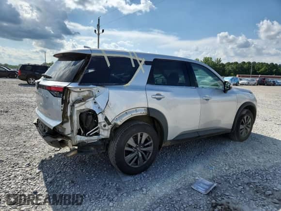 2022 Nissan Pathfinder S с VIN 5N1DR3ACXNC220040, выставлен на аукционе Copart как лот 64205765 с пробегом 110 566 миль миль и Списание • Salvage title. История ставок и продаж доступна на DreamBid. Изображение 3.