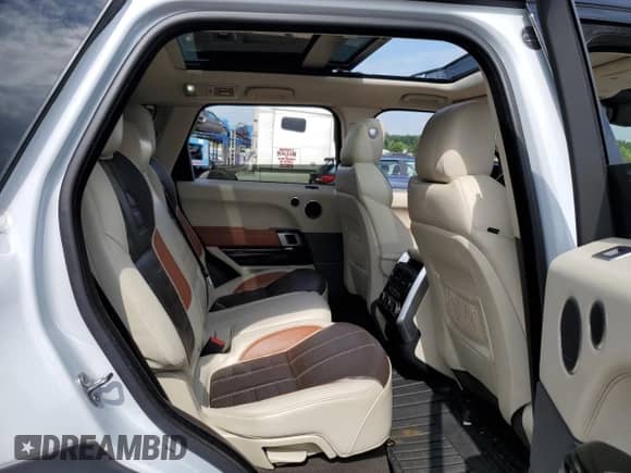 2017 Land Rover Range Rover Sport Autobiography с VIN SALWV2FE6HA134147, выставлен на аукционе Copart как лот 64157695 с пробегом 81 422 миль миль и Списание • Salvage title. История ставок и продаж доступна на DreamBid. Изображение 11.