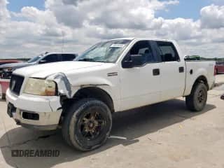 2005 Ford F-150 XLT z VIN 1FTRW14W55KC32423, wystawiony jako Copart lot #58546595 z przebiegiem Nie podano mil oraz Szkoda całkowita • Salvage title. Historia ofert i sprzedaży dostępna na DreamBid. Obrazek 1.