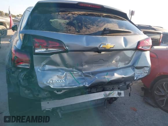2024 Chevrolet Equinox LT with VIN 3GNAXUEG7RL345322, listed as a IAAI auction lot 43383399 with 38,476 mi miles and . Bid and sale history available at DreamBid. Image 17.