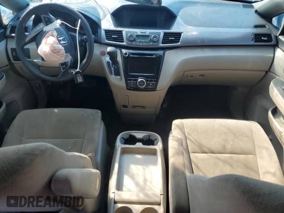 2016 Honda Odyssey EX с VIN 5FNRL5H47GB141940, выставлен на аукционе Copart как лот 82226745 с пробегом Не указан миль и Списание • Salvage title. История ставок и продаж доступна на DreamBid. Изображение 8.