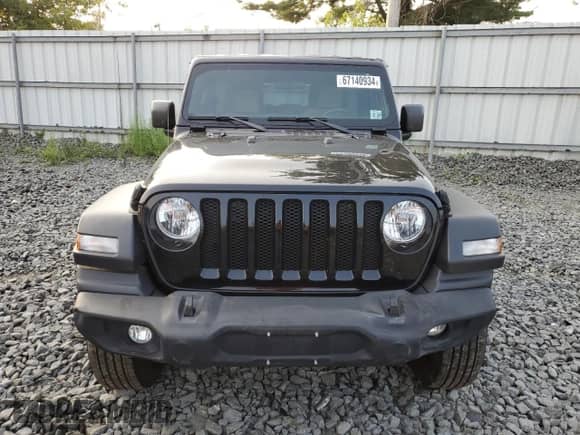 2022 Jeep Wrangler Unlimited Sport with VIN 1C4HJXDNXNW199299, listed as a Copart auction lot 67140934 with 30,996 mi miles and Salvage title. Bid and sale history available at DreamBid. Image 5.