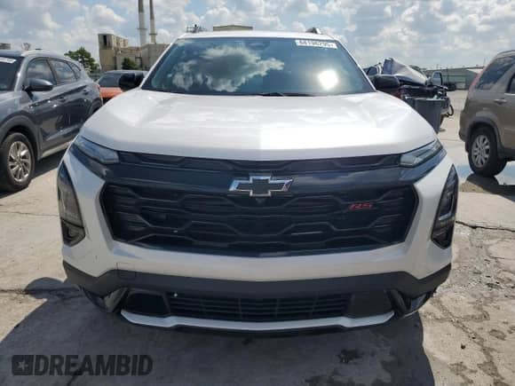 2025 Chevrolet Equinox FWD RS z VIN 3GNAXLEG7SL171168, wystawiony jako Copart lot #68196295 z przebiegiem 7 536 mil mil oraz Szkoda całkowita • Salvage title. Historia ofert i sprzedaży dostępna na DreamBid. Obrazek 5.