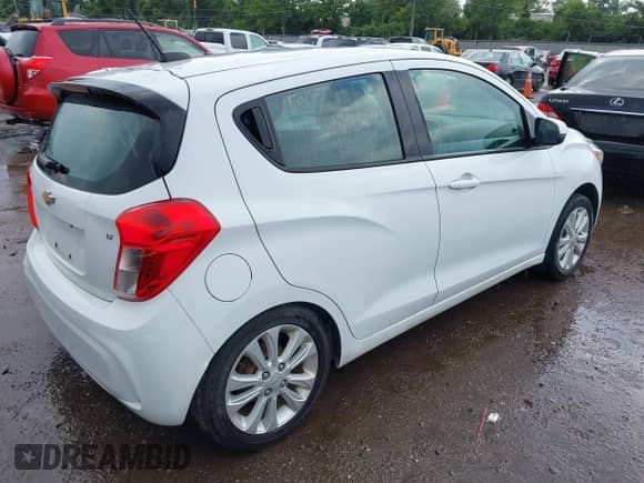 2017 Chevrolet Spark LT with VIN KL8CD6SA2HC701152, listed as a IAAI auction lot 42930966 with 108,845 mi miles and . Bid and sale history available at DreamBid. Image 4.