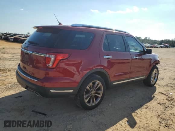 2018 Ford Explorer Limited с VIN 1FM5K7F81JGC81753, выставлен на аукционе Copart как лот 80565285 с пробегом 93 432 миль миль и Списание • Salvage title. История ставок и продаж доступна на DreamBid. Изображение 3.
