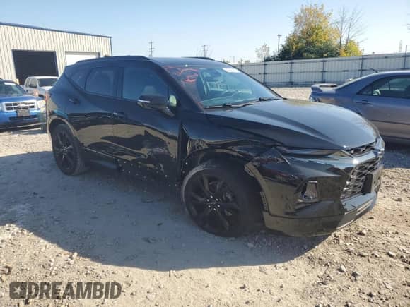 2022 Chevrolet Blazer RS с VIN 3GNKBKRS9NS144138, выставлен на аукционе Copart как лот 84556065 с пробегом 57 184 миль миль и Списание • Salvage title. История ставок и продаж доступна на DreamBid. Изображение 4.