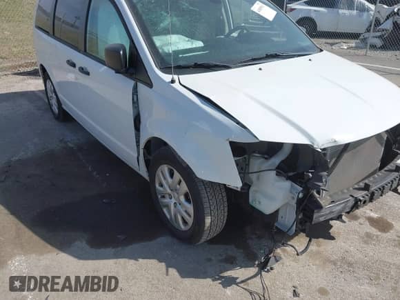 2020 Dodge Grand Caravan SE Plus with VIN 2C4RDGBG0LR232154, listed as a IAAI auction lot 41805911 with 19,157 mi miles and . Bid and sale history available at DreamBid. Image 17.