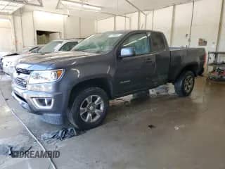 2017 Chevrolet Colorado 2WD Z71 with VIN 1GCHSDEN0H1274345, listed as a Copart auction lot 57986665 with 53,939 mi miles and Salvage title. Bid and sale history available at DreamBid. Image 1.