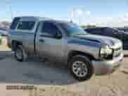 2009 Chevrolet Silverado 1500 Work Truck with VIN 1GCEC14C29Z161868, listed as a Copart auction lot 43177155 with 86,143 mi miles and Salvage title. Bid and sale history available at DreamBid. Image 4.