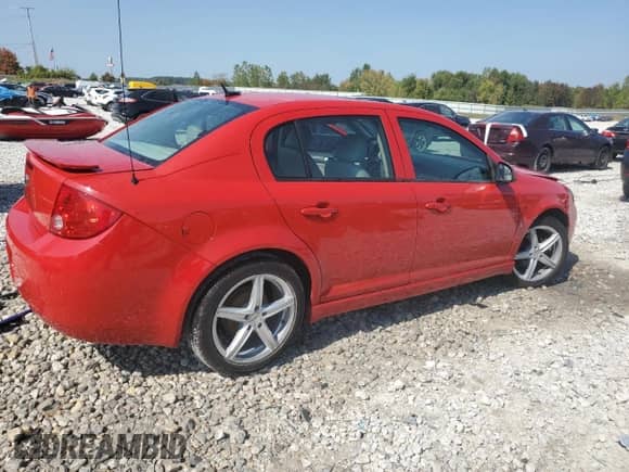 2009 Chevrolet Cobalt 1LT z VIN 1G1AT58HX97269252, wystawiony jako Copart lot #80562685 z przebiegiem 122 558 mil mil oraz Czysty tytuł • Clean title. Historia ofert i sprzedaży dostępna na DreamBid. Obrazek 3.