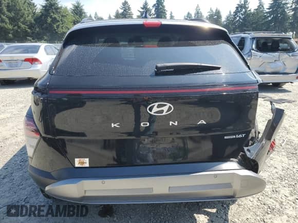 2024 Hyundai Kona Limited с VIN KM8HECA35RU172329, выставлен на аукционе Copart как лот 68555245 с пробегом 11 182 миль миль и Списание • Salvage title. История ставок и продаж доступна на DreamBid. Изображение 6.