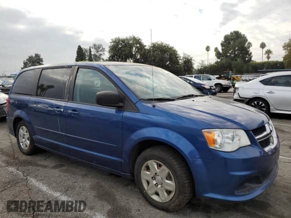 2011 Dodge Grand Caravan Express with VIN 2D4RN4DG5BR727895, listed as a Copart auction lot 80963915 with 122,258 mi miles and Salvage title. Bid and sale history available at DreamBid. Image 4.