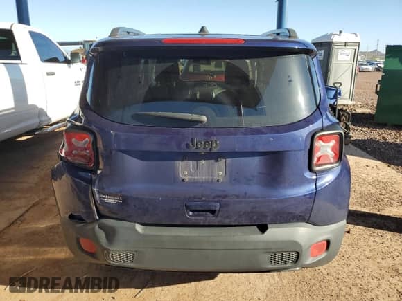 2018 Jeep Renegade Altitude with VIN ZACCJABB2JPH87043, listed as a Copart auction lot 68686585 with 163,879 mi miles and Salvage title. Bid and sale history available at DreamBid. Image 6.