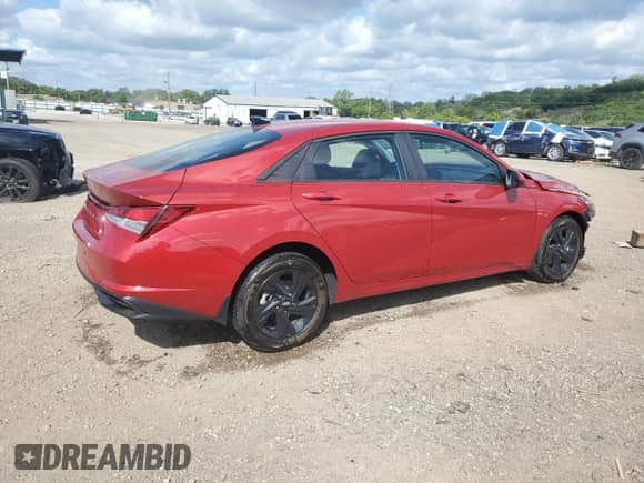 2023 Hyundai Elantra SEL с VIN KMHLM4AG1PU440702, выставлен на аукционе Copart как лот 71616905 с пробегом 17 791 миль миль и Списание • Salvage title. История ставок и продаж доступна на DreamBid. Изображение 3.