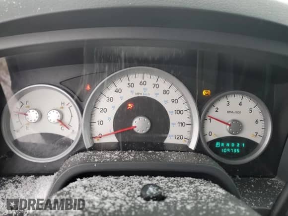 2007 Dodge Dakota SLT with VIN 1D7HW42K67S137763, listed as a Copart auction lot 44906855 with 109,735 mi miles and Salvage title. Bid and sale history available at DreamBid. Image 9.