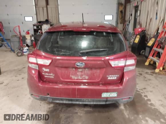2017 Subaru Impreza with VIN 4S3GTAA64H3754981, listed as a IAAI auction lot 41087979 with 70,205 mi miles and . Bid and sale history available at DreamBid. Image 17.