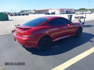 2006 Hyundai Tiburon GS with VIN KMHHM65D36U228433, listed as a IAAI auction lot 43438865 with 231,782 mi miles and . Bid and sale history available at DreamBid. Image 4.