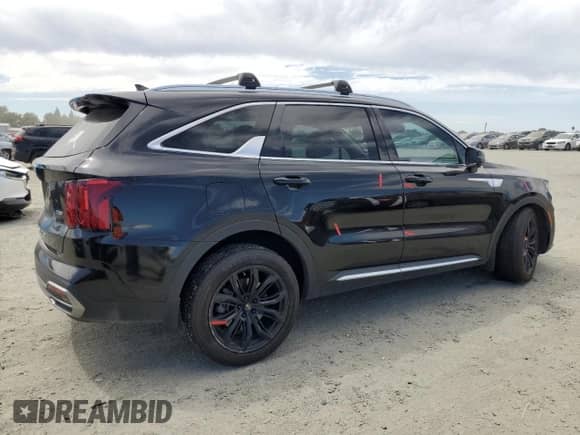 2022 Kia Sorento SX Prestige with VIN KNDRMDLH6N5088261, listed as a Copart auction lot 67133025 with 57,902 mi miles and Salvage title. Bid and sale history available at DreamBid. Image 3.