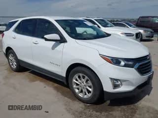 2020 Chevrolet Equinox LT with VIN 2GNAXKEV8L6238066, listed as a IAAI auction lot 43337157 with 88,573 mi miles and . Bid and sale history available at DreamBid. Image 1.