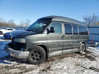 2005 Chevrolet Express Cargo YF7 Upfitter with VIN 1GBFG15T651126996, listed as a Copart auction lot 70476835 with Not provided miles and Salvage title. Bid and sale history available at DreamBid. Image 1.
