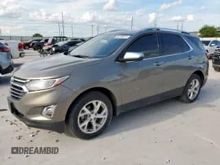 2018 Chevrolet Equinox Premier z VIN 3GNAXMEVXJS635353, wystawiony jako Copart lot #64756415 z przebiegiem 118 987 mil mil oraz Czysty tytuł • Clean title. Historia ofert i sprzedaży dostępna na DreamBid. Obrazek 1.