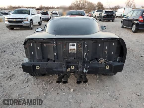 2009 Chevrolet Corvette 3LT z VIN 1G1YY26W195108560, wystawiony jako Copart lot #80288504 z przebiegiem Nie podano mil oraz Szkoda całkowita • Salvage title. Historia ofert i sprzedaży dostępna na DreamBid. Obrazek 6.