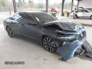 2024 Honda Accord Touring с VIN 1HGCY2F89RA014082, выставлен на аукционе IAAI как лот 43417538 с пробегом 50 494 миль миль и . История ставок и продаж доступна на DreamBid. Изображение 1.