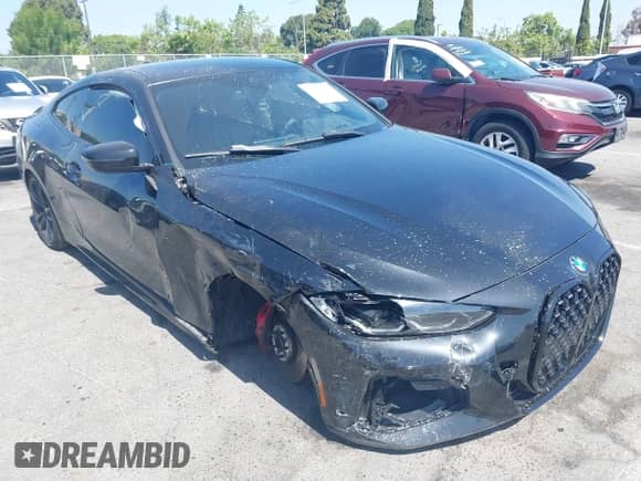 2023 BMW 4 Series M440i с VIN WBA83AP00PCM82996, выставлен на аукционе IAAI как лот 42302959 с пробегом 17 740 миль миль и . История ставок и продаж доступна на DreamBid. Изображение 1.