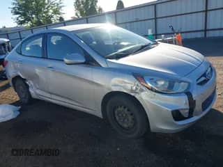 2014 Hyundai Accent GLS with VIN KMHCT4AE0EU620185, listed as a IAAI auction lot 43359429 with 136,464 mi miles and . Bid and sale history available at DreamBid. Image 1.